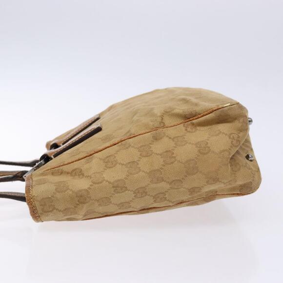 GUCCI GG Canvas Hand Bag Brown - Picture 5 of 12